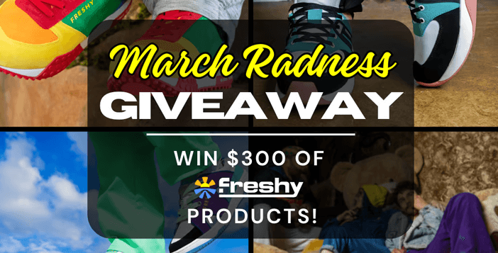$300 FRESHY’s Radness Product Giveaway