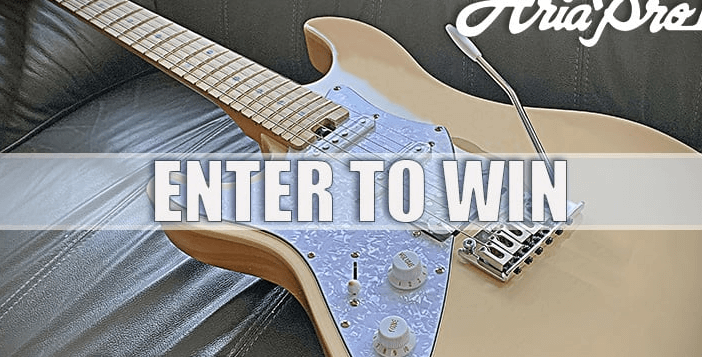 Aria Pro II – 714-JH Tribute Collection Guitar Giveaway