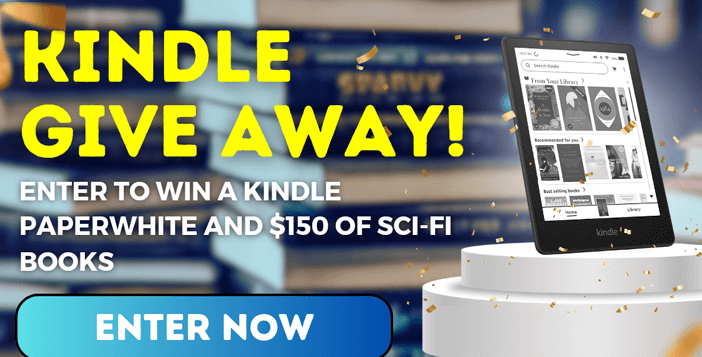 Kindle Paperwhite + $150 Sci-Fi Books Giveaway