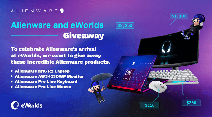 Alienware and eWorlds Giveaway