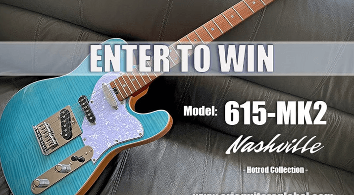 Aria Pro II 615-MK2 Nashville Guitar Giveaway