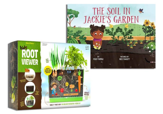Gardening Book plus Growing Kit Giveaway