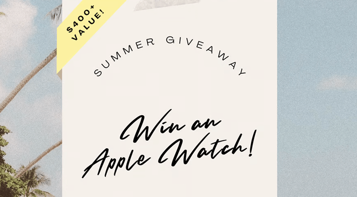 Apple Watch Bundle Giveaway