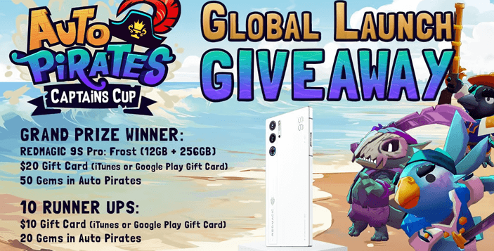 Auto Pirates: The Global Launch Giveaway