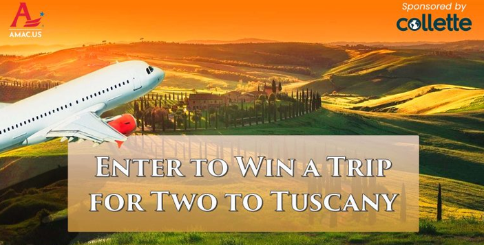 Collette Tuscany Trip for Two Giveaway