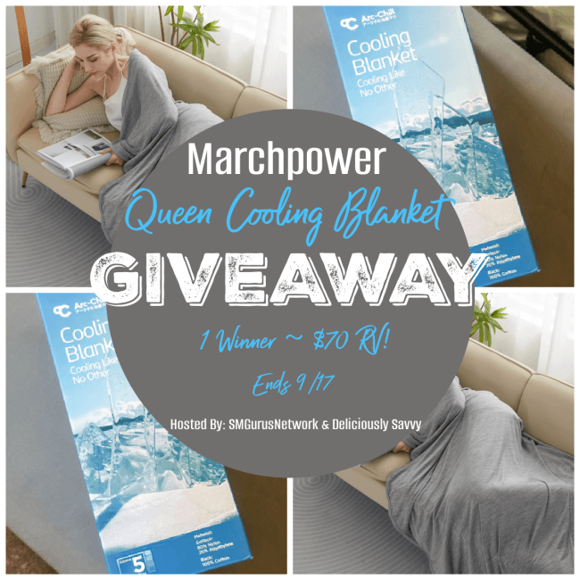 Marchpower Queen Cooling Blanket Giveaway