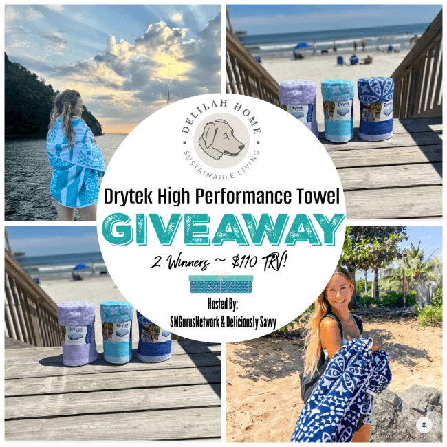 Delilah Home Drytek High Performance Towel Giveaway