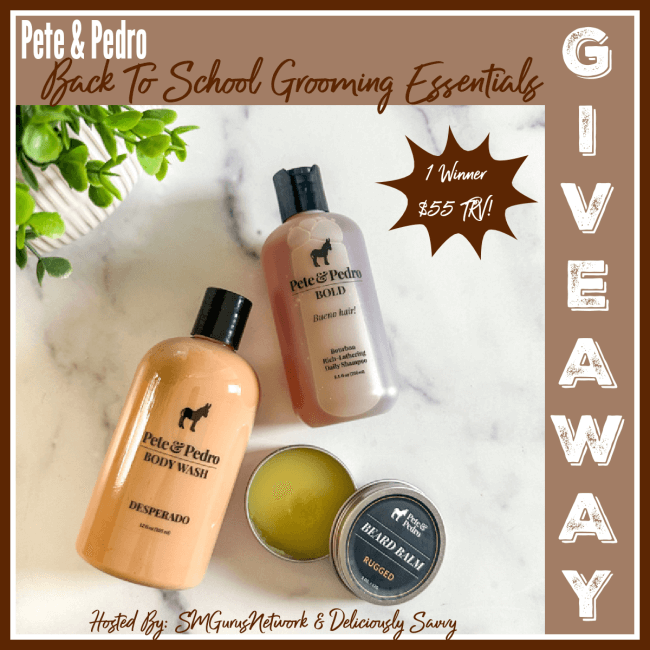 Pete & Pedro Back To School Grooming Essentials Giveaway