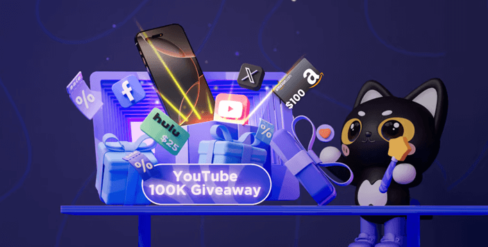 HitPaw 100K Subscribers iPhone 16 Pro Giveaway