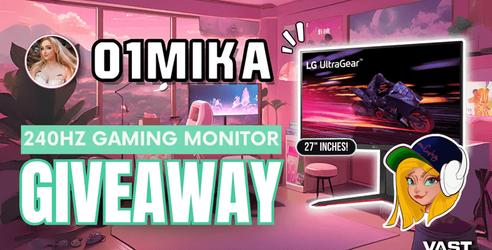 240Hz Gaming Monitor Giveaway