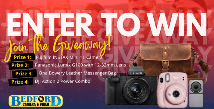 Bedford Camera & Video Giveaway