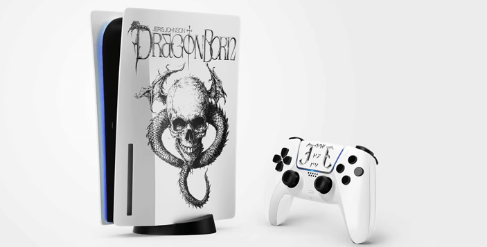 Custom 1-of-1 Dragonborn PS5 Giveaway