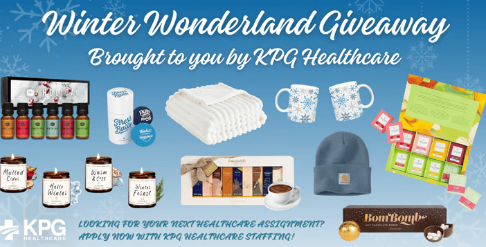 KPG Healthcare Winter Wonderland Giveaway