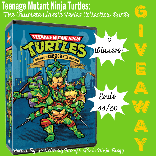 Teenage Mutant Ninja Turtles Collection DVD Giveaway