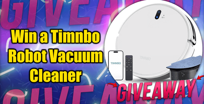 Timnbo Robot Vacuum Cleaner Mop Combo Giveaway