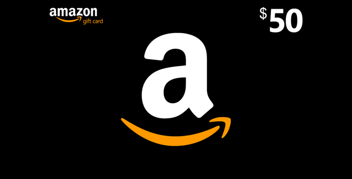 $50 Amazon eGift Card Giveaway