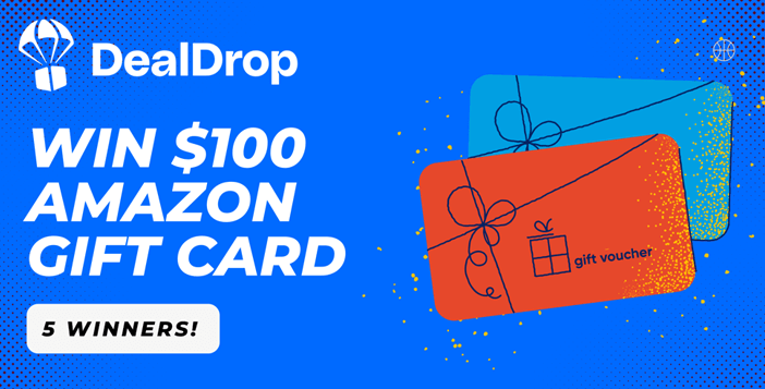 5x $100 Amazon Gift Cards Giveaway