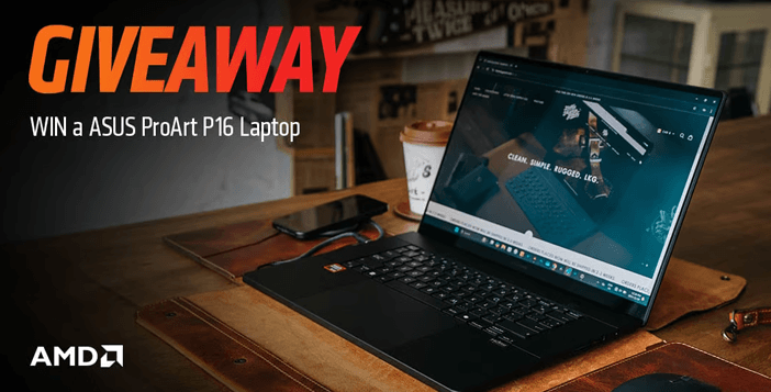 ASUS ProArt P16 4K OLED Touchscreen Laptop Giveaway