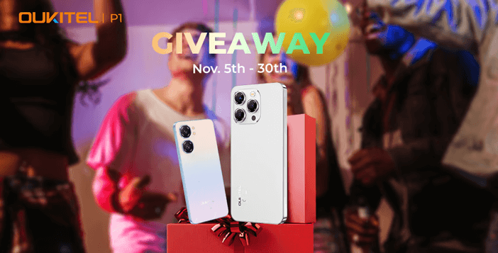 Oukitel P1 & C58 Pro Smartphone Giveaway