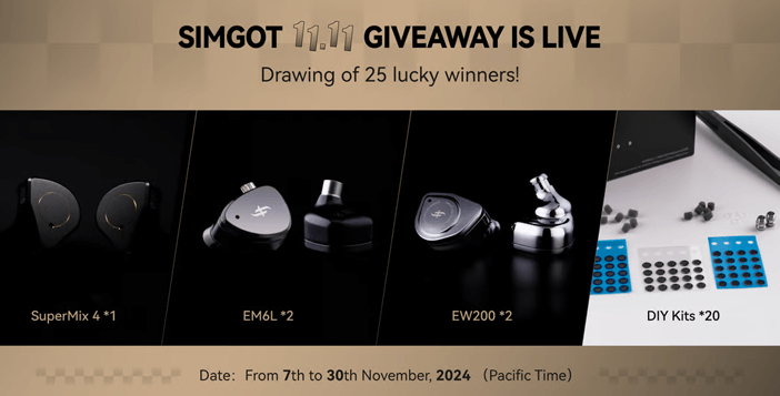 Simgot 11.11 Giveaway