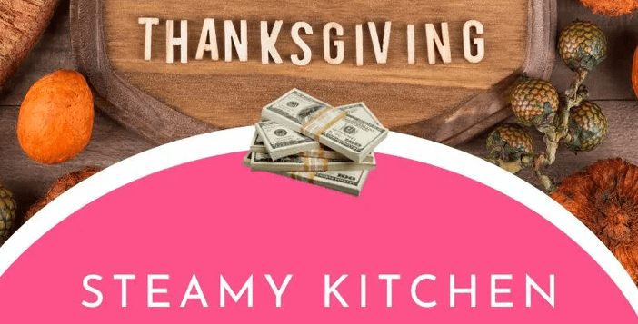 Steamy Kitchen Holiday $100 Cash Giveaway