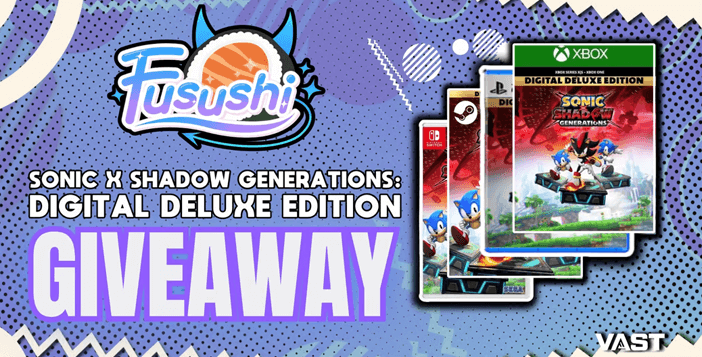 Vast Gaming Sonic X Shadow Generations Deluxe Edition Giveaway