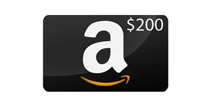 $200 Amazon Gift Card Giveaway