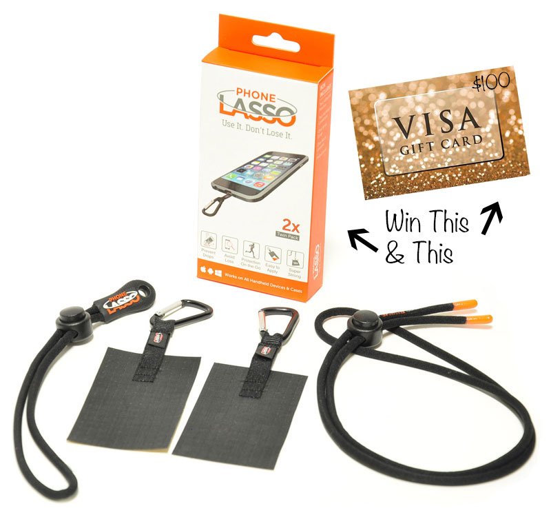 Phone Lasso & $100 Visa Gift Card Giveaway