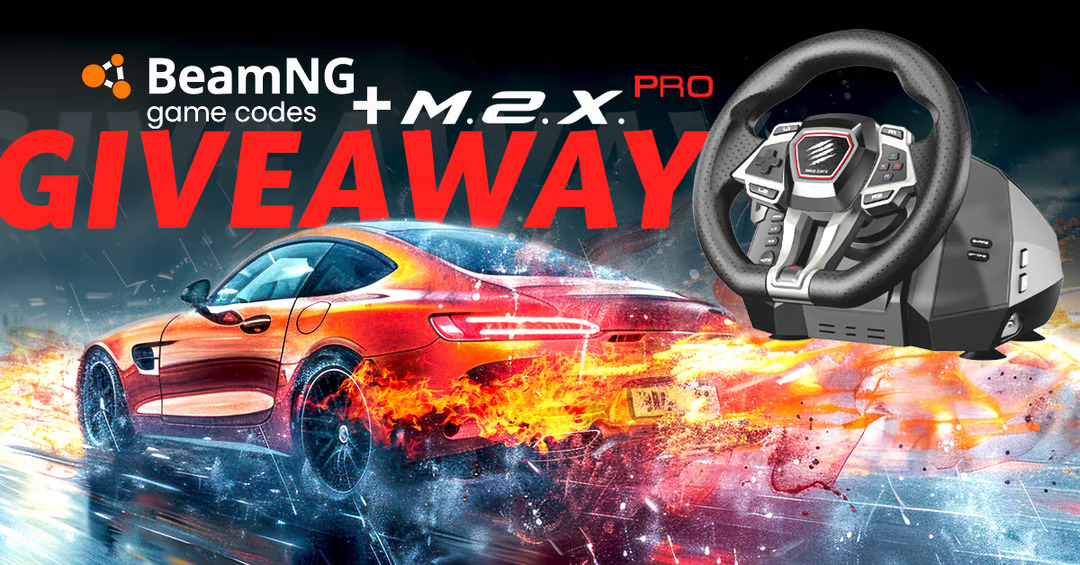 M.2.X. Pro Force Feedback Wheel Giveaway