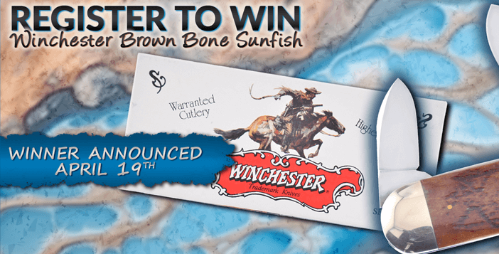 Cutlery Corner Winchester Brown Bown Sunfish Giveaway