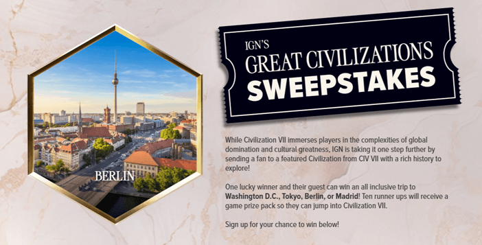 IGN’s Great Civilizations Giveaway