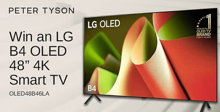 LG OLED AI B4 4K Smart TV Giveaway