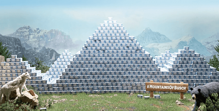 Mountains Of Busch Cash Giveaway