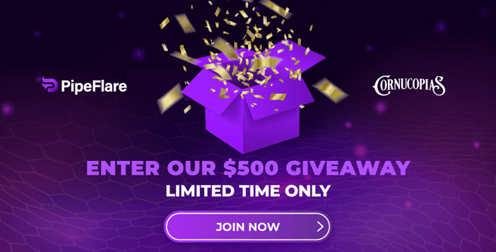 PipeFlare x Port Royal Gaming Cash Giveaway