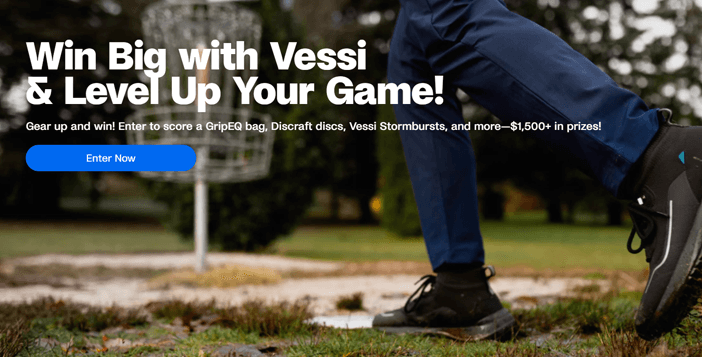 Vessi Disc Golf Giveaway