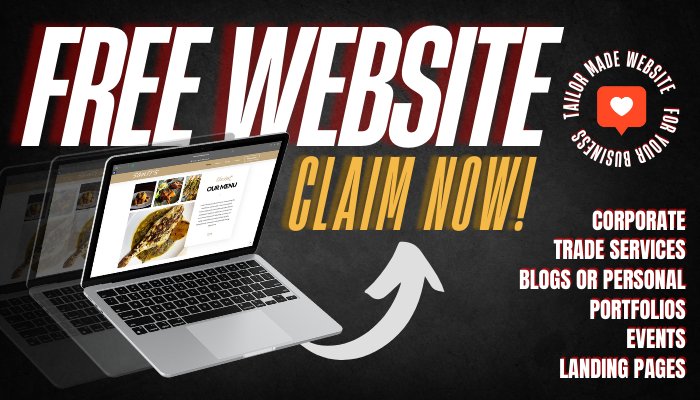 100 Free Websites Up for Grabs Giveaway