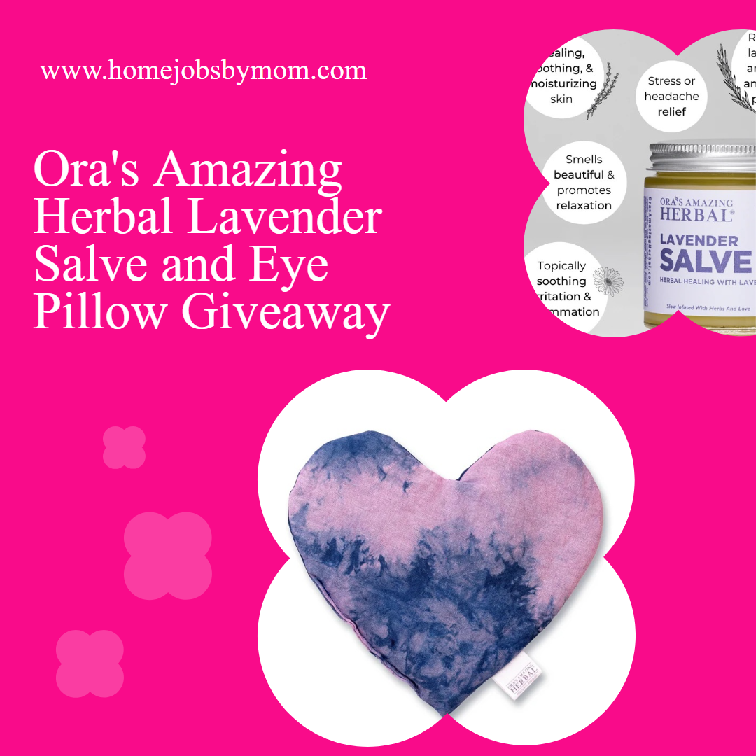 Lavender Salve + Eye Pillow – Ora’s Amazing Herbal Giveaway