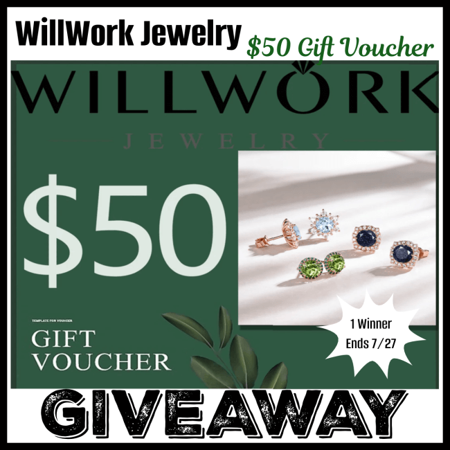 $50 WillWork Jewelry Giveaway