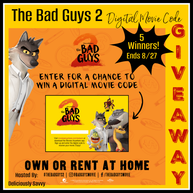 Free The Bad Guys 2 Digital Code Movies