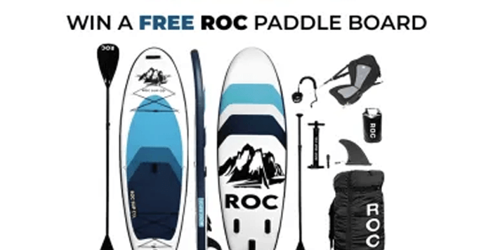 Inflatable ROC Paddle Board Giveaway