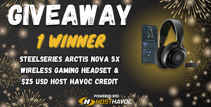 SteelSeries Arctis Nova 5X Headset + $25 USD Host Havoc Credit Giveaway