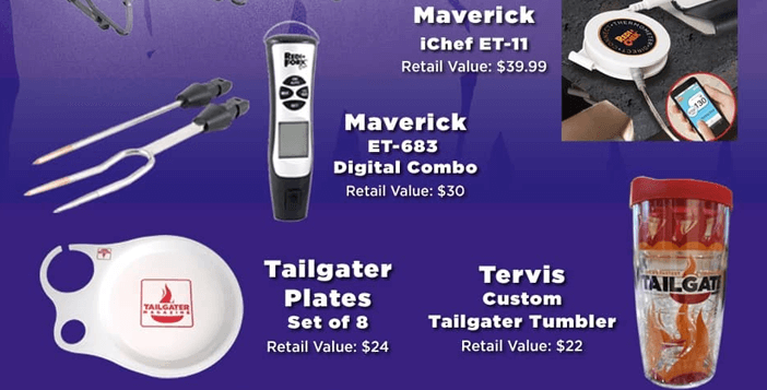 Tailgater Magazine’s Monthly Giveaway