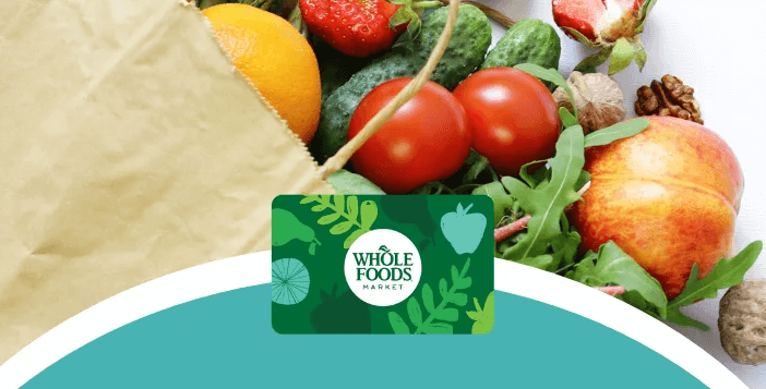 Whole Foods Gift Card Giveaway