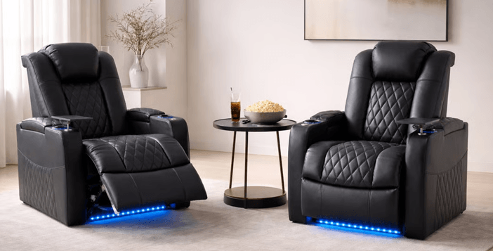 $899 Black Theater Seat Giveaway