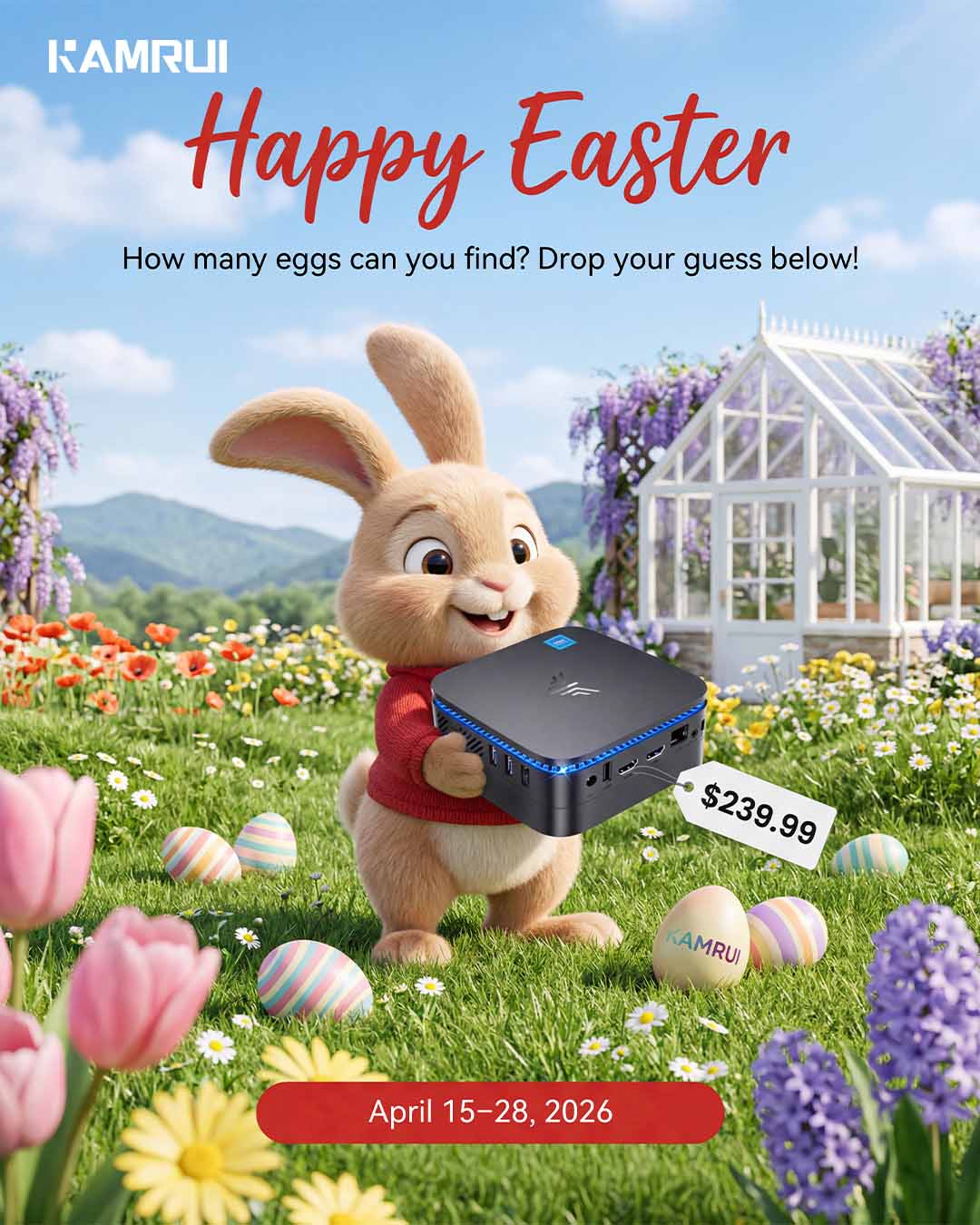 KAMRUI AK1PLUS Mini PC Giveaway