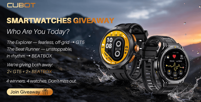 Cubot GT5 & BEATBOX Giveaway