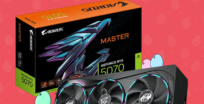 Gigabyte GeForce RTX 5070 GPU Giveaway