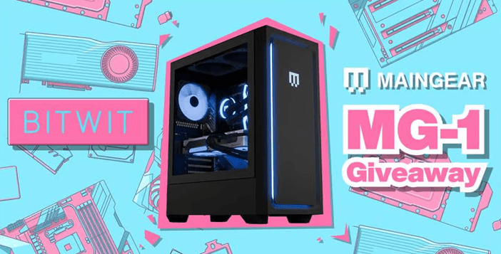MAINGEAR MG-1 with Ryzen 7 9850X3D and Radeon RX 9070 XT PC Giveaway