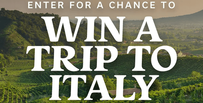 Trip To Italy Giveaway