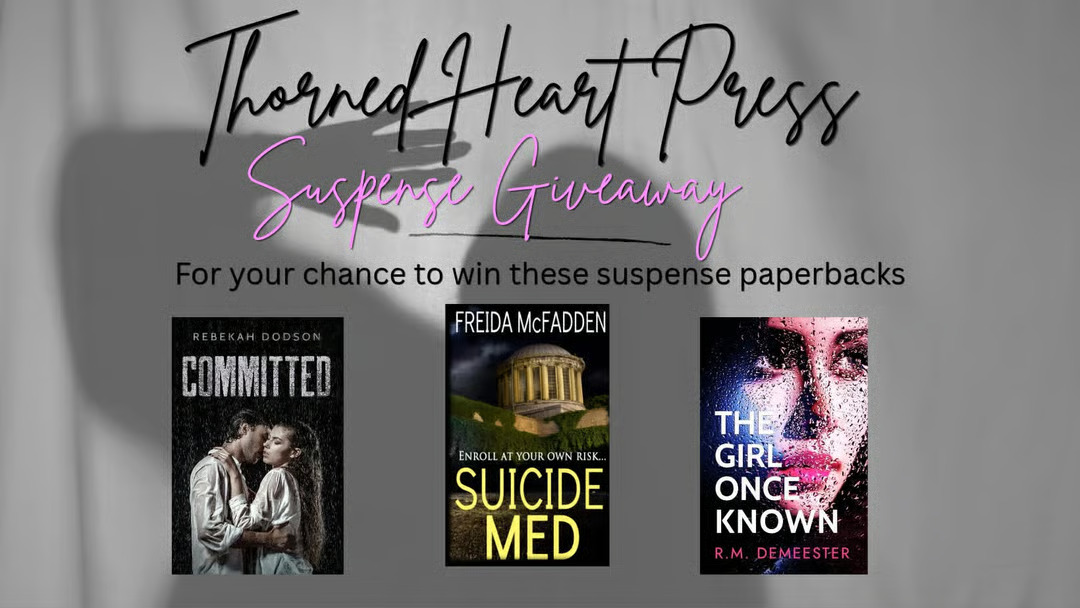 Suspense Paperback Bundle Giveaway